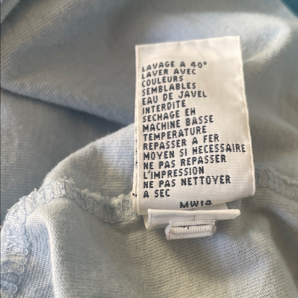 Polo Ralph Lauren Sky Blue V-Neck Tee - Picture 6 of 6